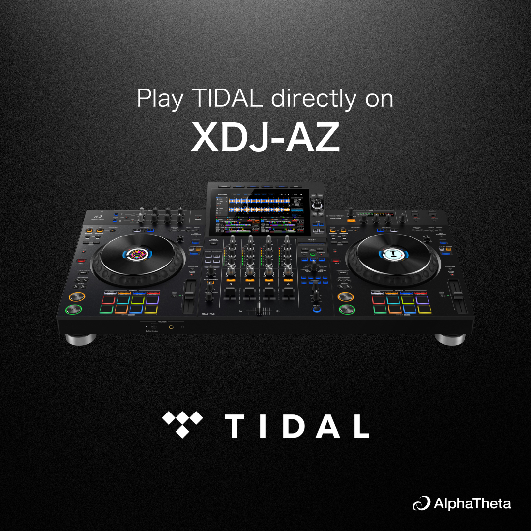 Alphatheta XDJ-AZ ahora visualiza las cuatro formas de onda por